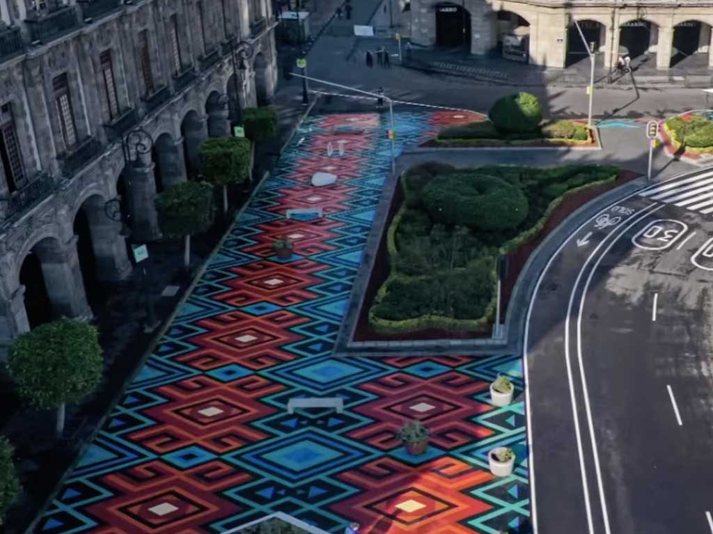 zocalo peatonal