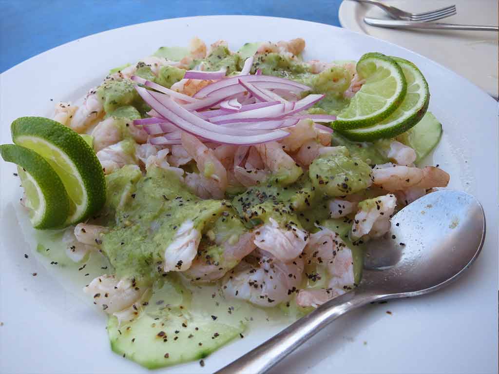 Recetas con camarones aguachile