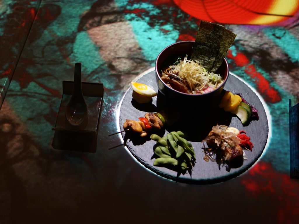 Digital Bistro Japan en CDMX: videomapping y gastronomía japonesa