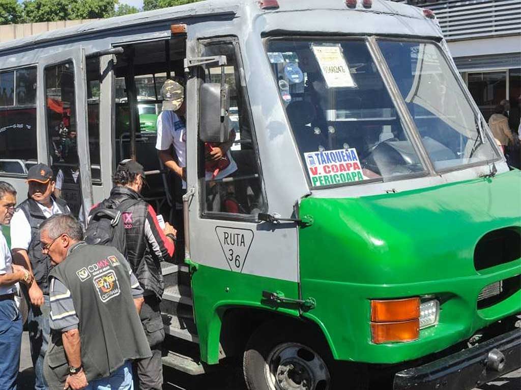 Piden aumento en la tarifa del transporte público