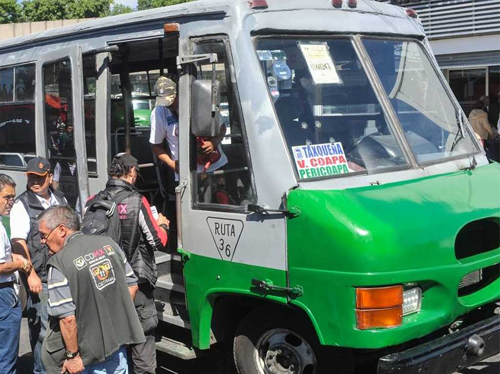 Se anuncia operativo contra robo en transporte público en CDMX y Edomex