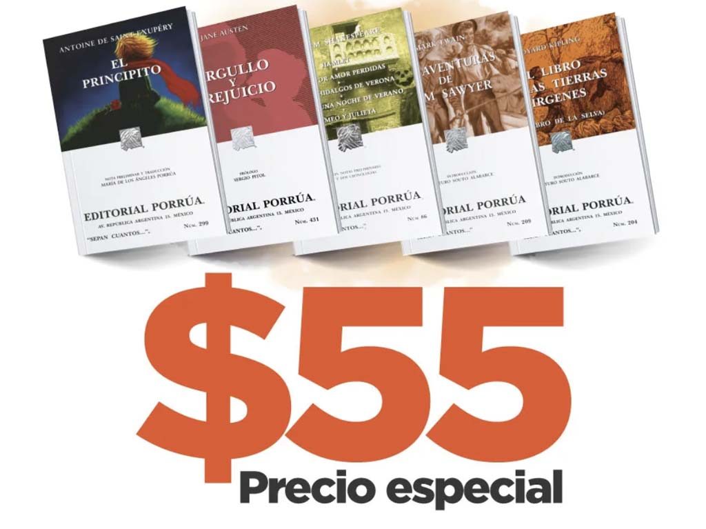 Porrúa promoción de libros