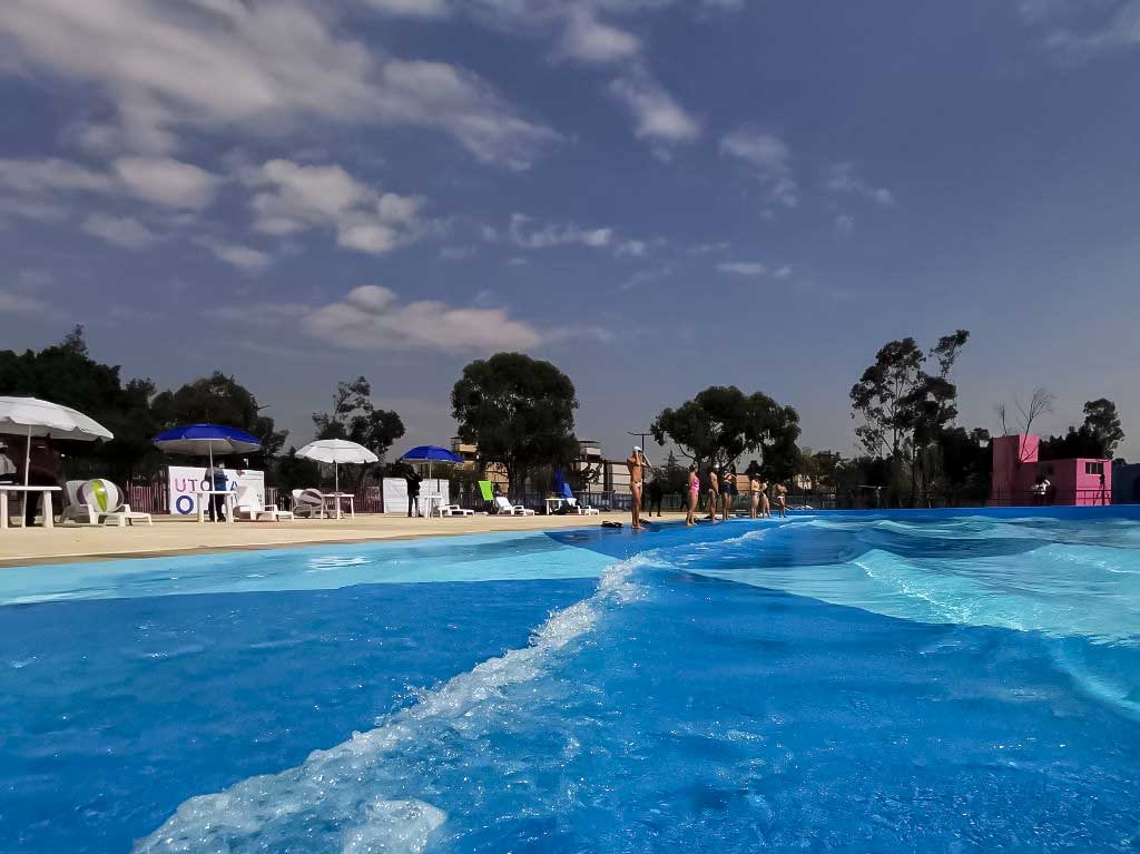 utopias alberca de olas en Iztapalapa 