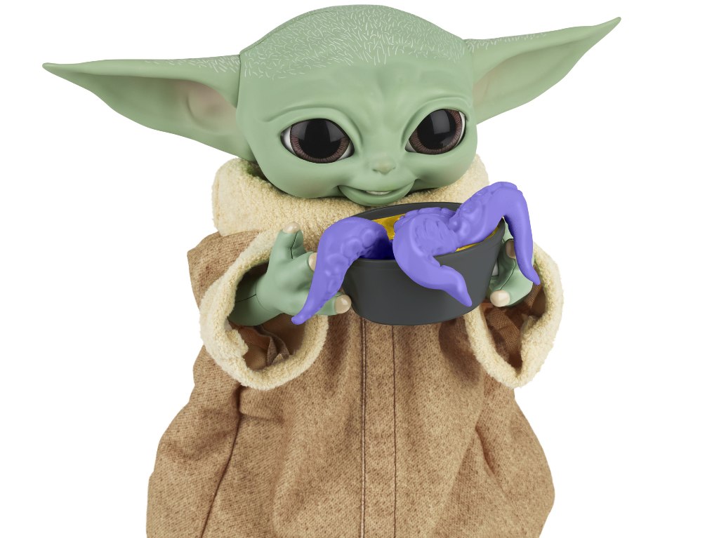 El animatronic de Baby Yoda está de regreso