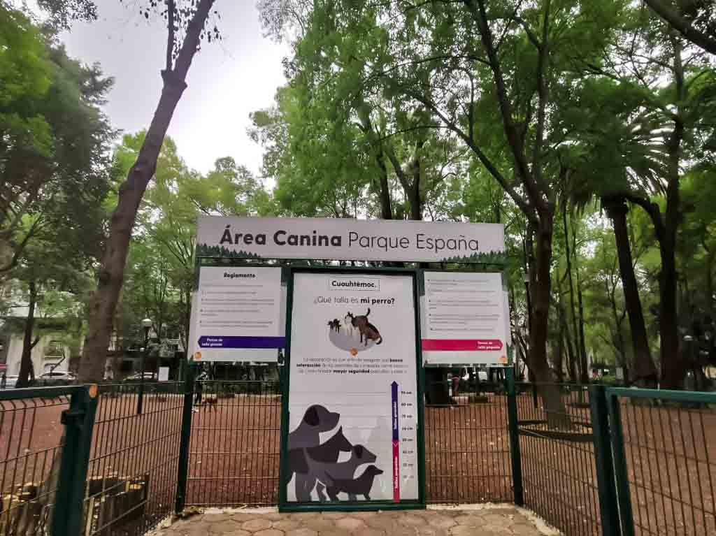 area canina Parque España 