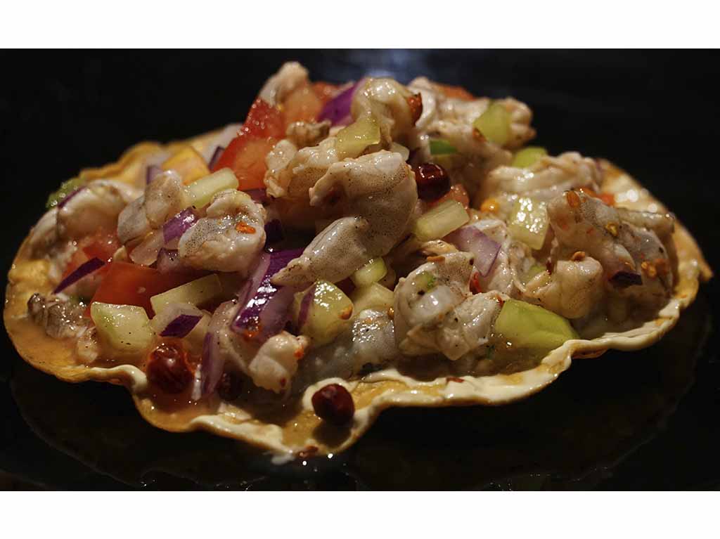 arre mariscos ceviche de camarón estilo sinaloa