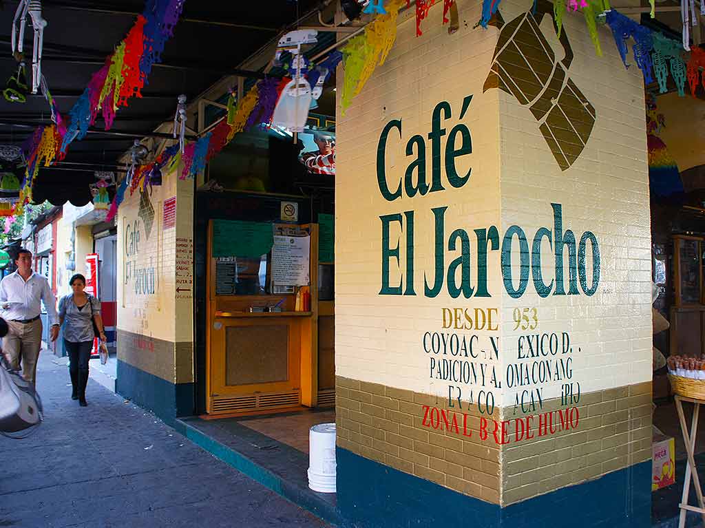 Cafeterías en Coyoacán El Jarocho
