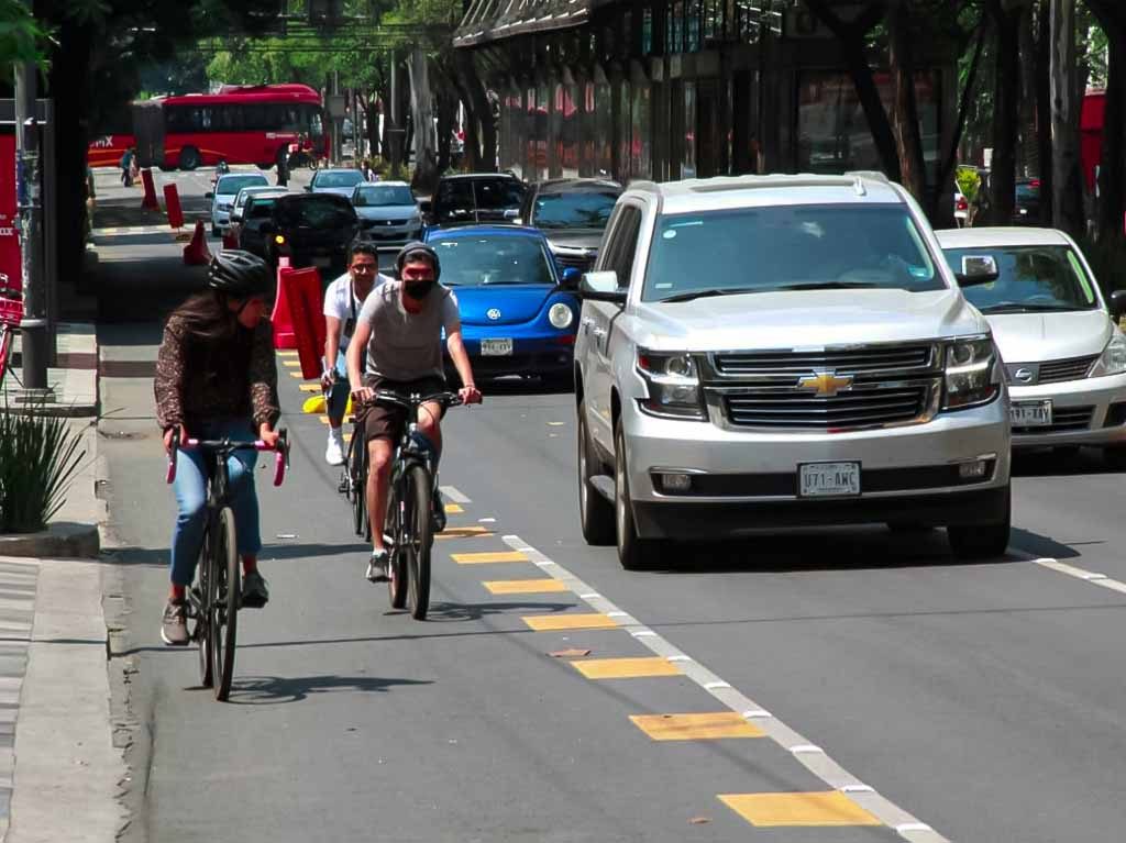 ¡Atención! Ciclovía de Insurgentes será permanente 