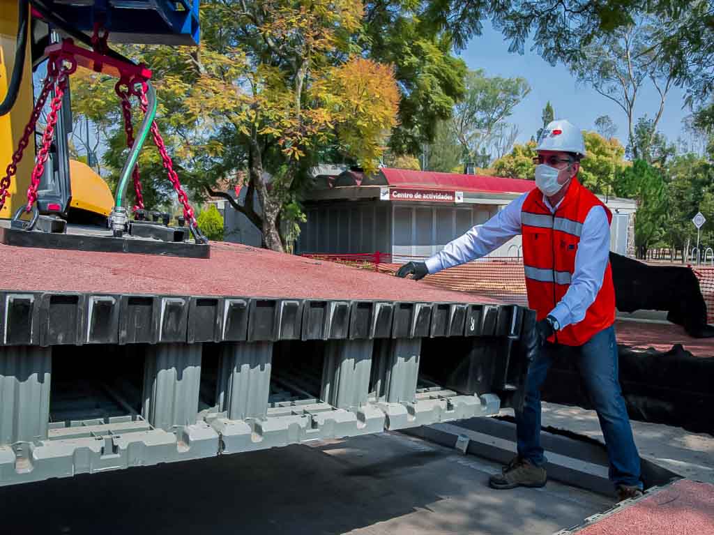 Ciclovía inteligente en Chapultepec