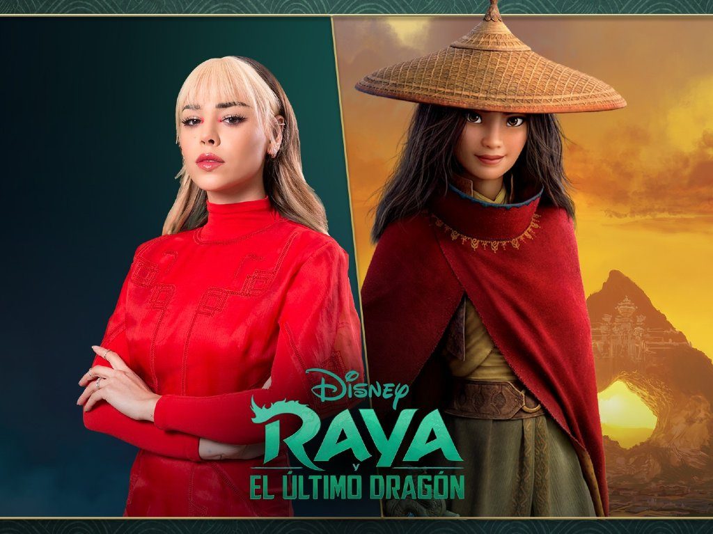 Entrevista con Danna Paola por Raya y el último dragón de Disney