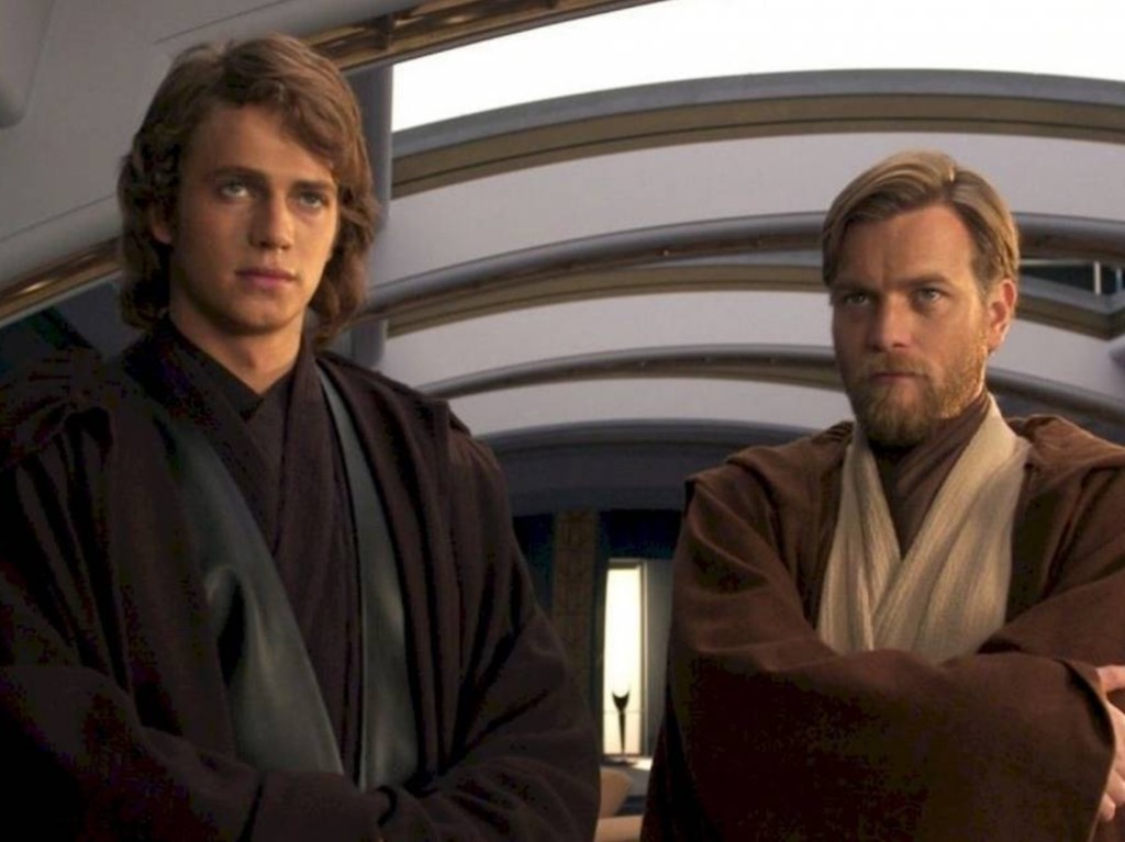 Ewan McGregor y Hayden Christensen en la serie Obi-Wan Kenobi