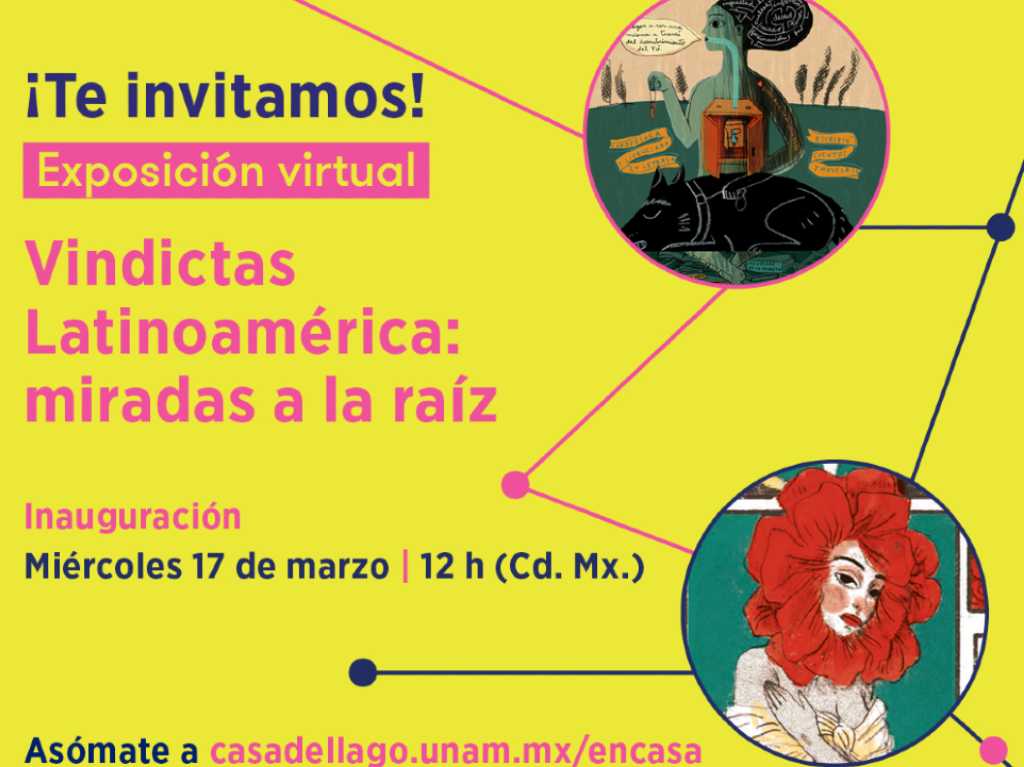 exposición virtual de cuentistas vindictas latinoamerica miradas a la raíz cartel