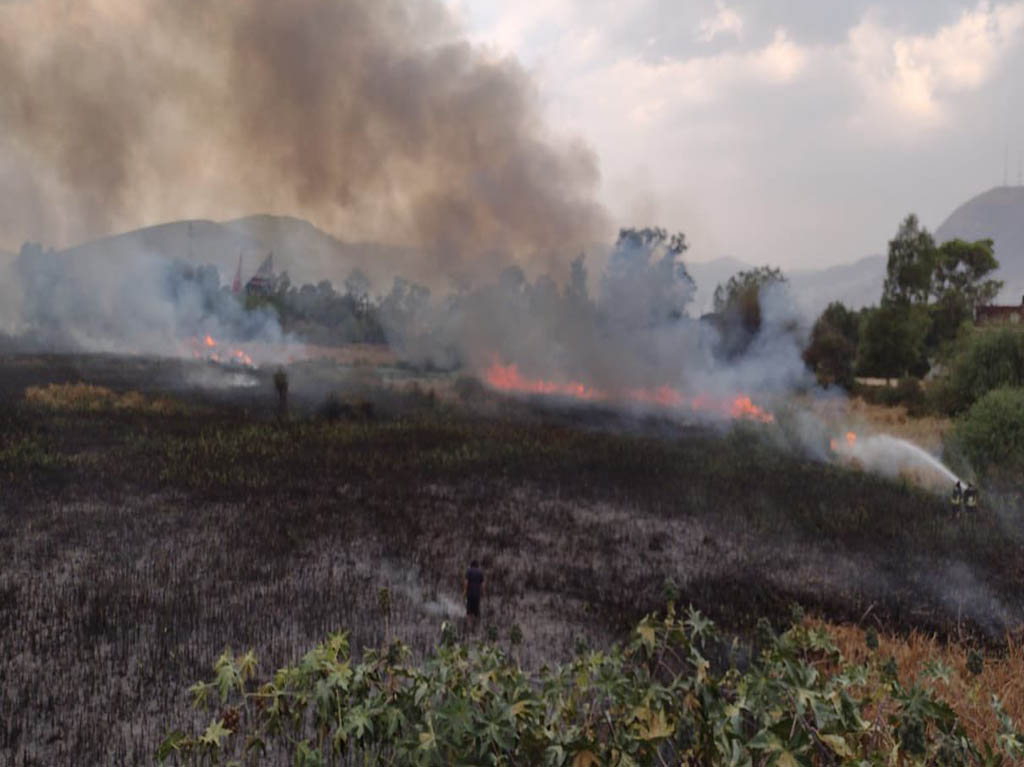 Se registra fuerte incendio en la Gustavo A. Madero