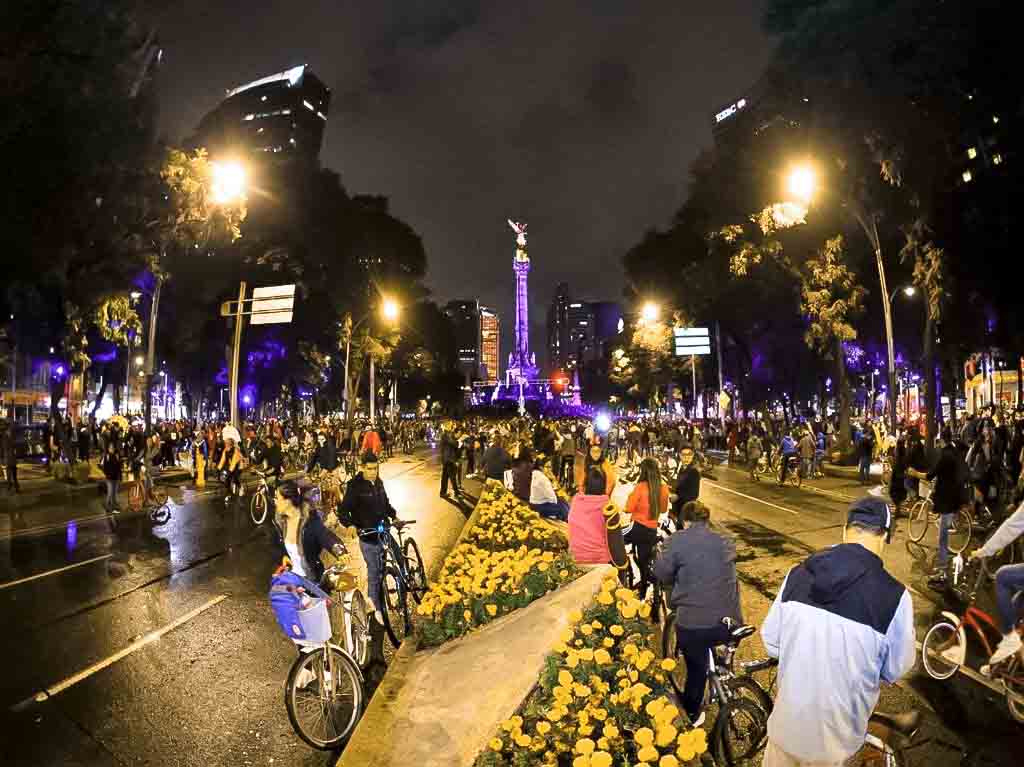 Paseos nocturnos en CDMX