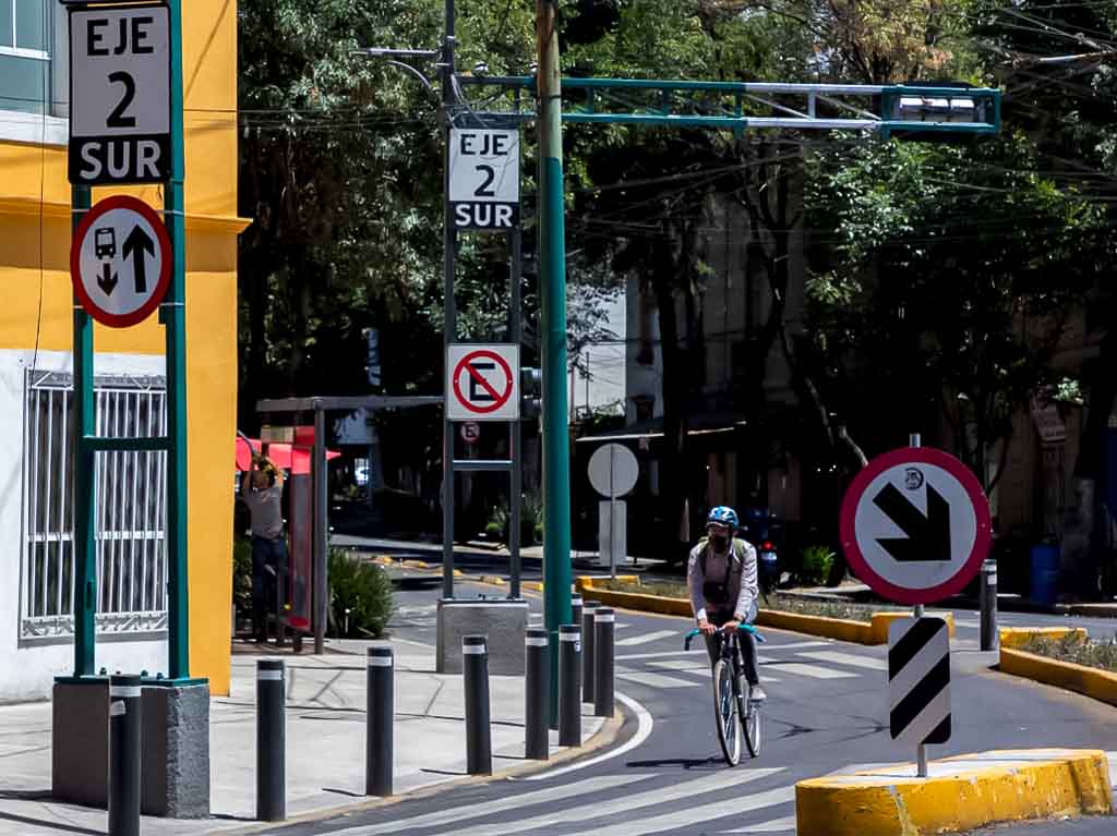 ¡Ya hay nuevo carril Trolebici! Está en Eje 2 Sur 