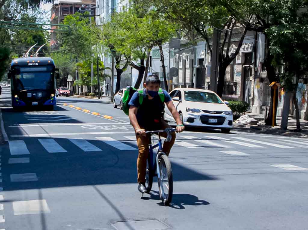 nuevo carril de trolebici