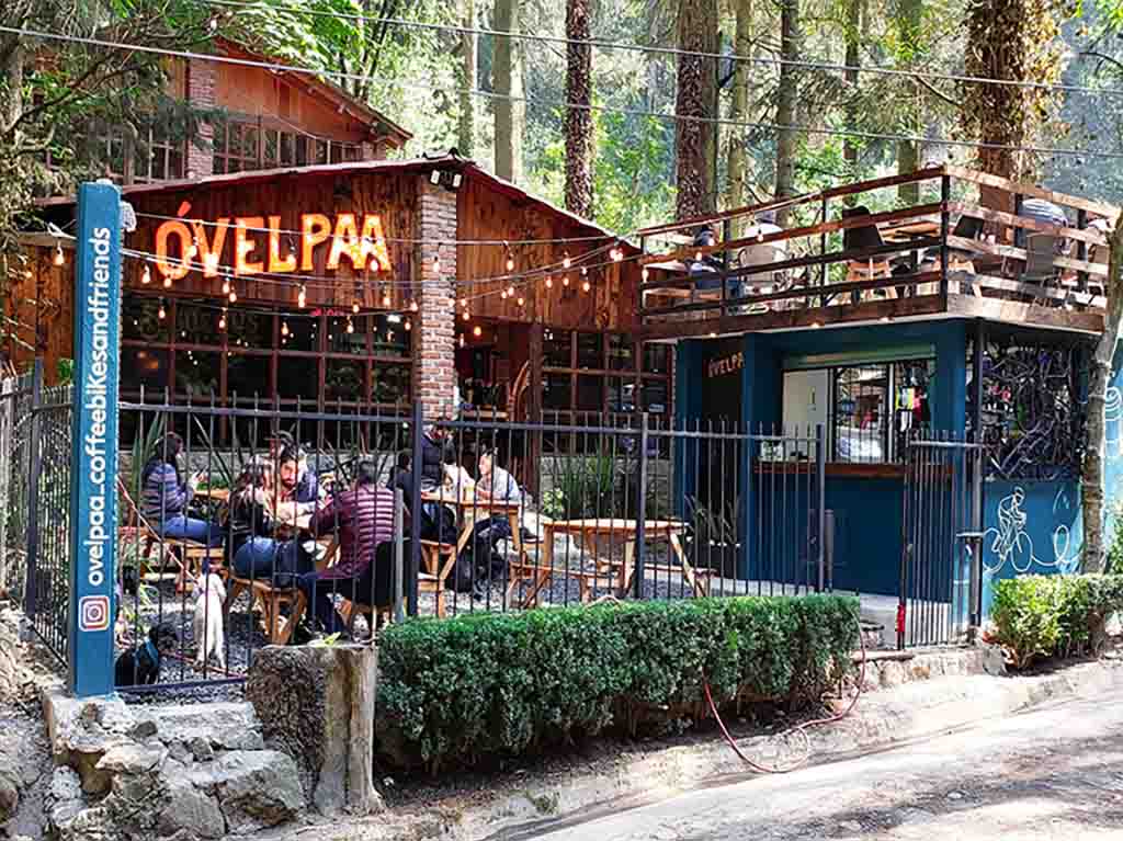 Ovelpaa: café para cilistas