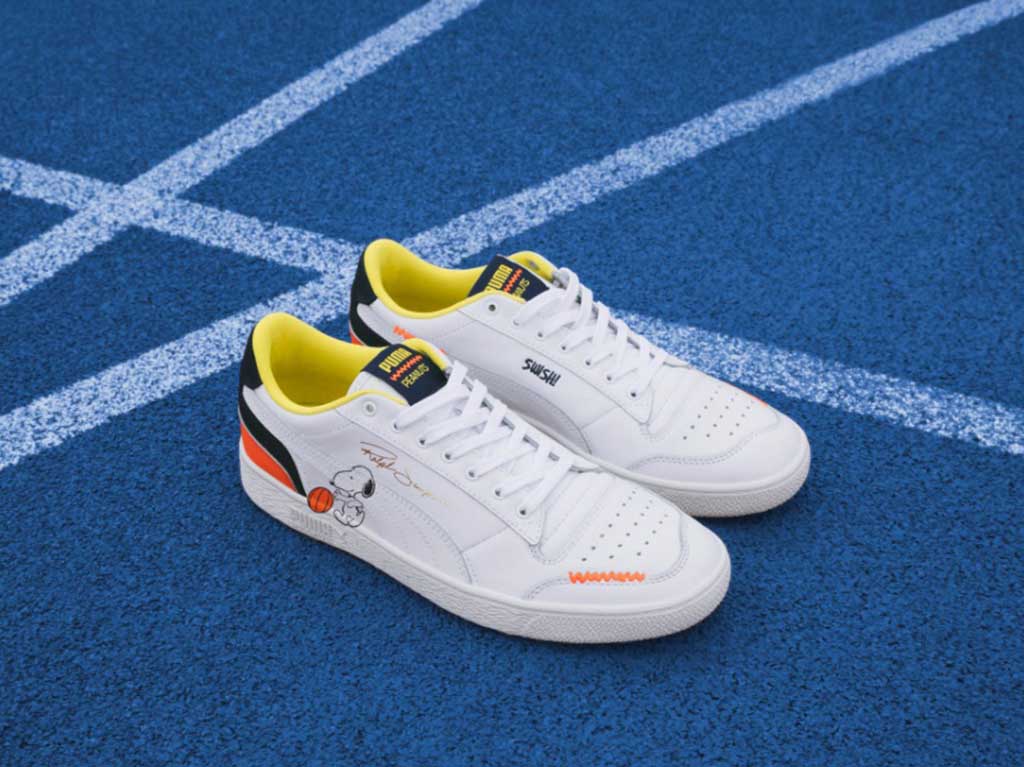 Puma x Peanuts: tenis y ropa inspirada en Snoopy y Charlie Brown