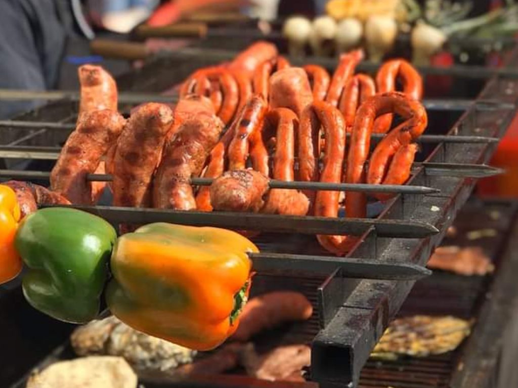 Tianguis del Asado en CDMX asador