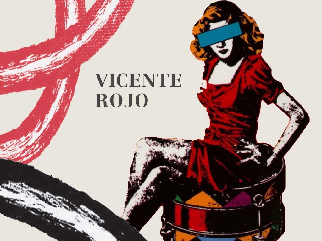 Vicente rojo y la literatura portadas de libros