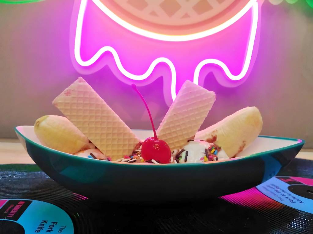 andromeda waffles waffles preparados y eskimos extraterrestres banana split