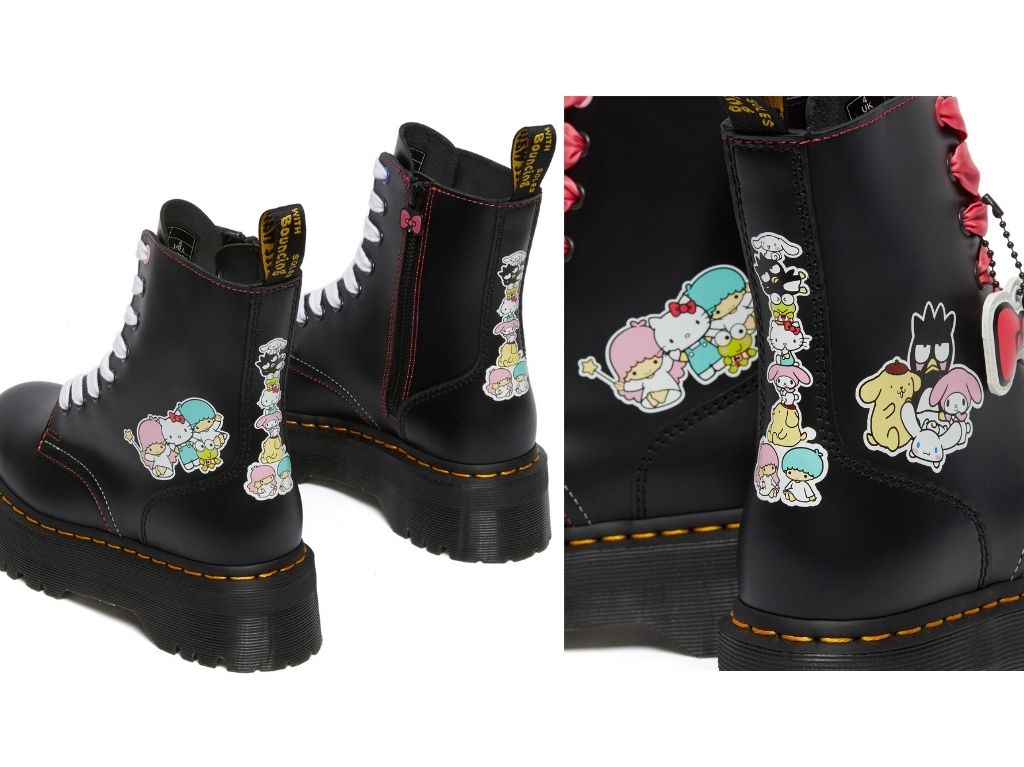 dr martens x hello kitty botas