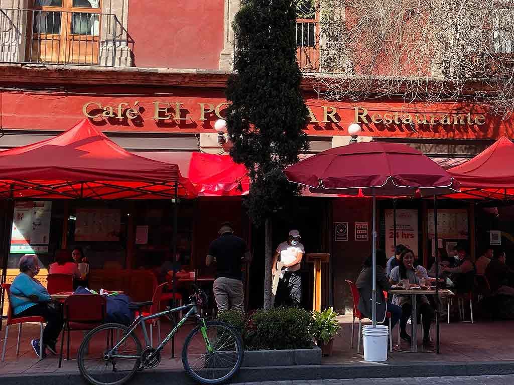 Cafeterías clásicas en el Centro Histórico Café El Popular