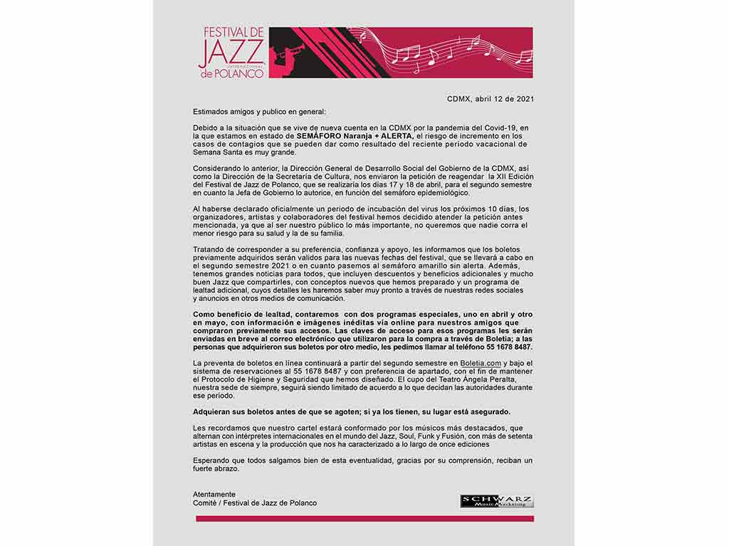 festival de jazz de polanco