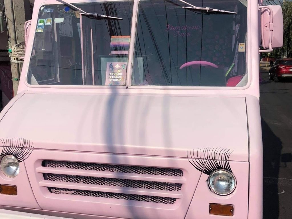 salón de belleza, beauty truck