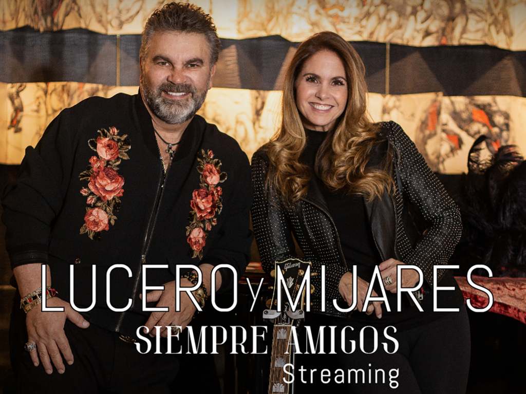 Lucero y Mijares juntos de nuevo en concierto vía streaming