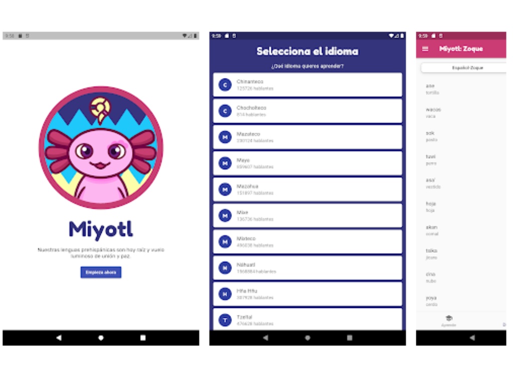 Miyotl aplicación