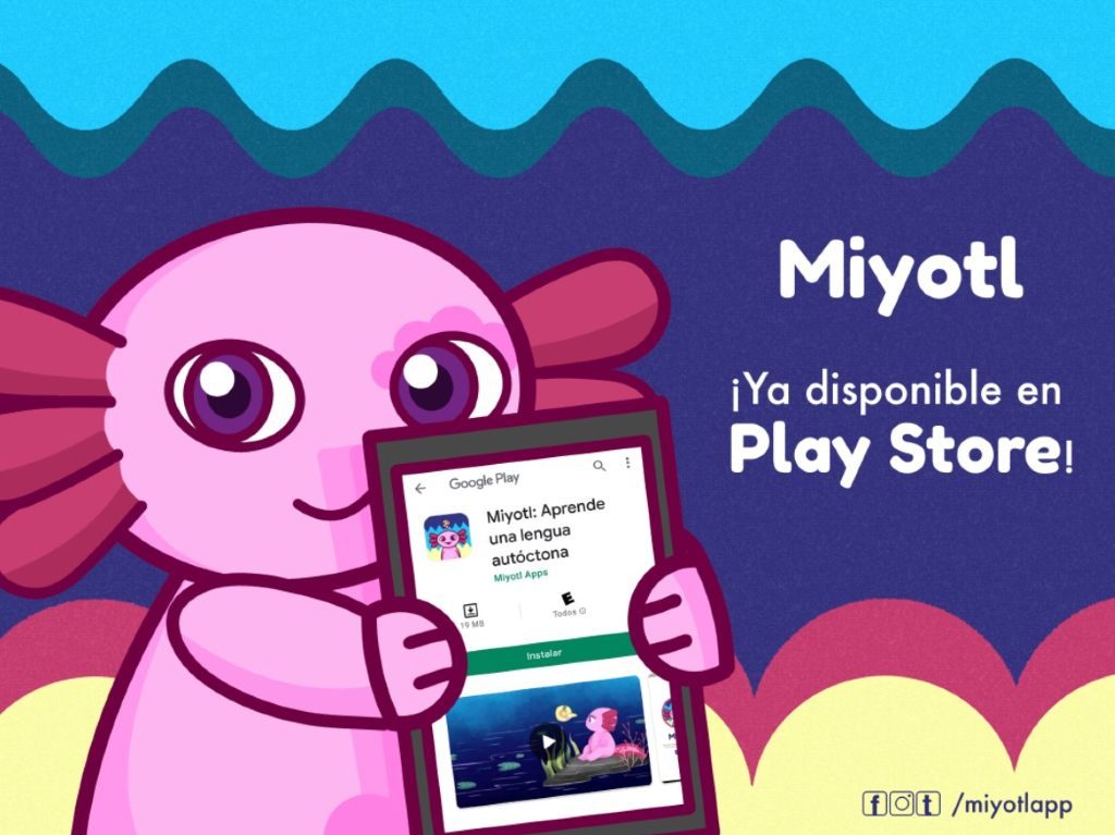 Miyotl, la aplicación para aprender una lengua indígena
