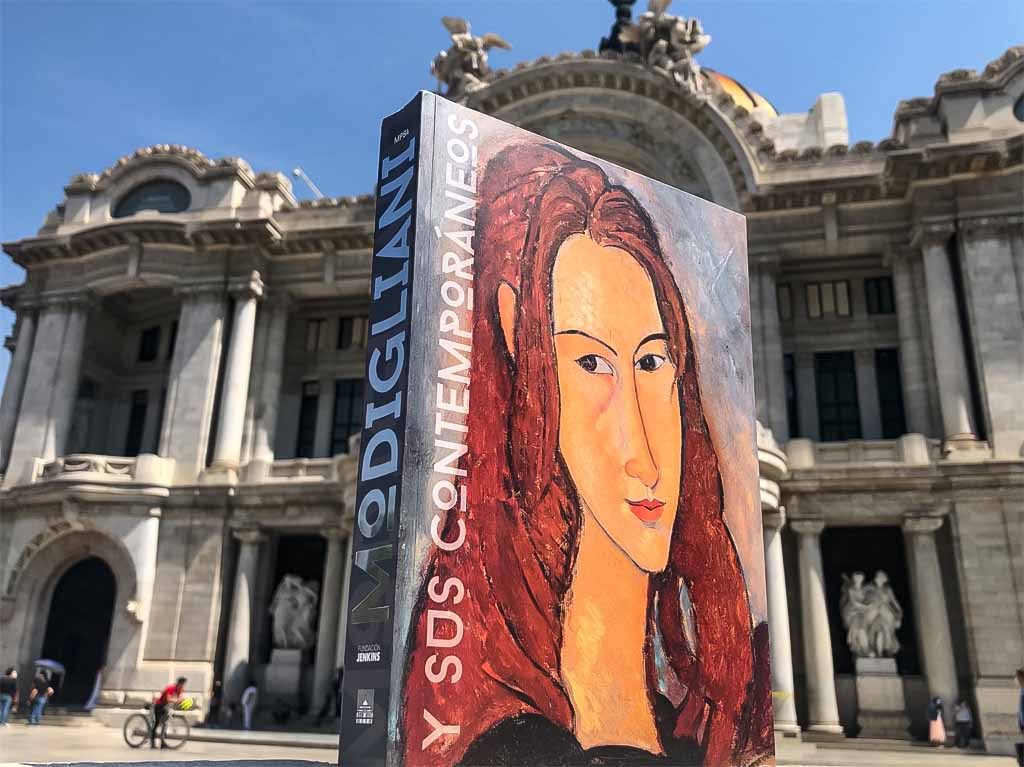 El parís de modigliani en Bellas Artes