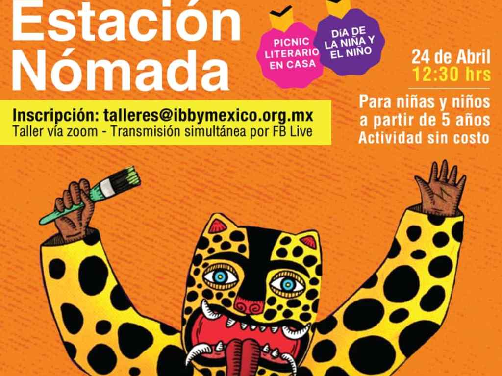 Picnic literario niños IBBY México Estación Nómada 