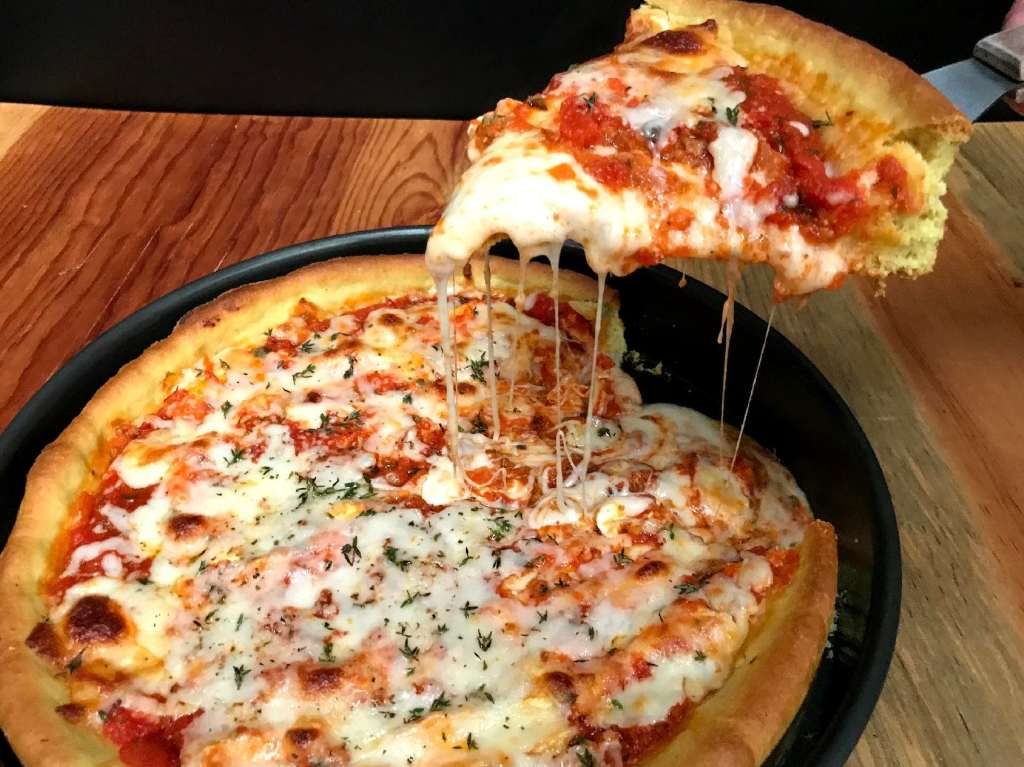 pizzas gigantes en CDMX queso