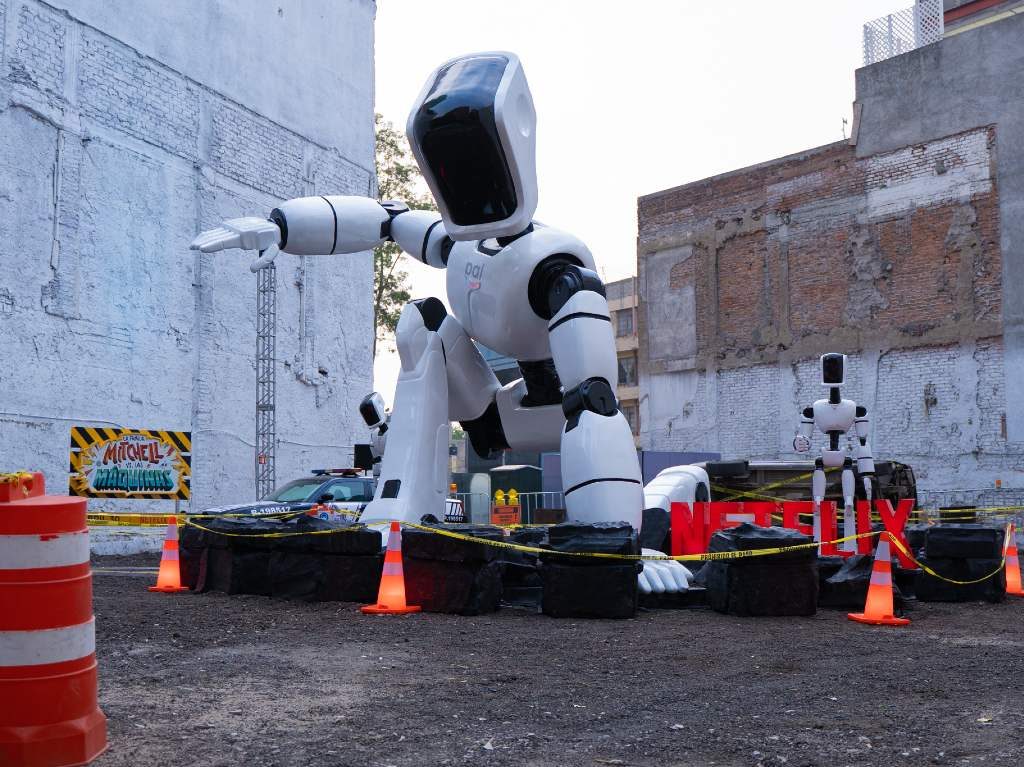 Robots de Netflix en CDMX