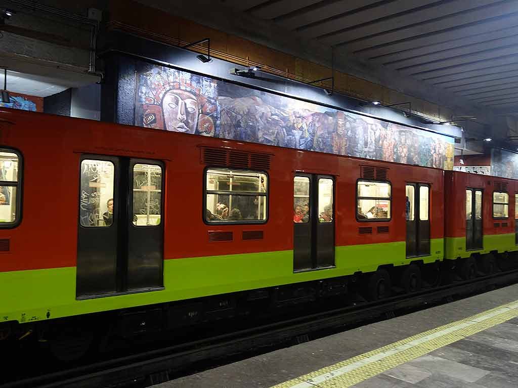 Se descarrila tren del metro CDMX línea 3