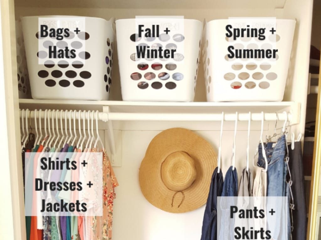 tips para ordenar tu closet