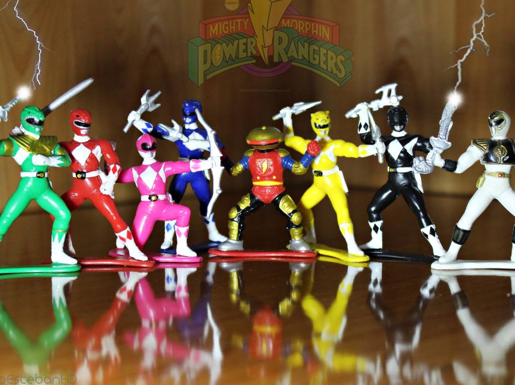 Bazar Kawaii y del Juguete Retro Power Rangers