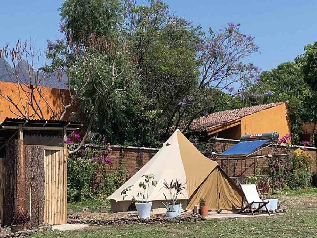Casa Lasai: la nueva opción para hacer glamping en Malinalco