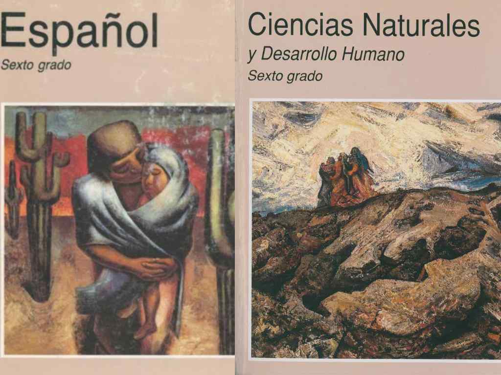 El arte que ha decorado los libros de texto de la SEP David Alfaro Siqueiros