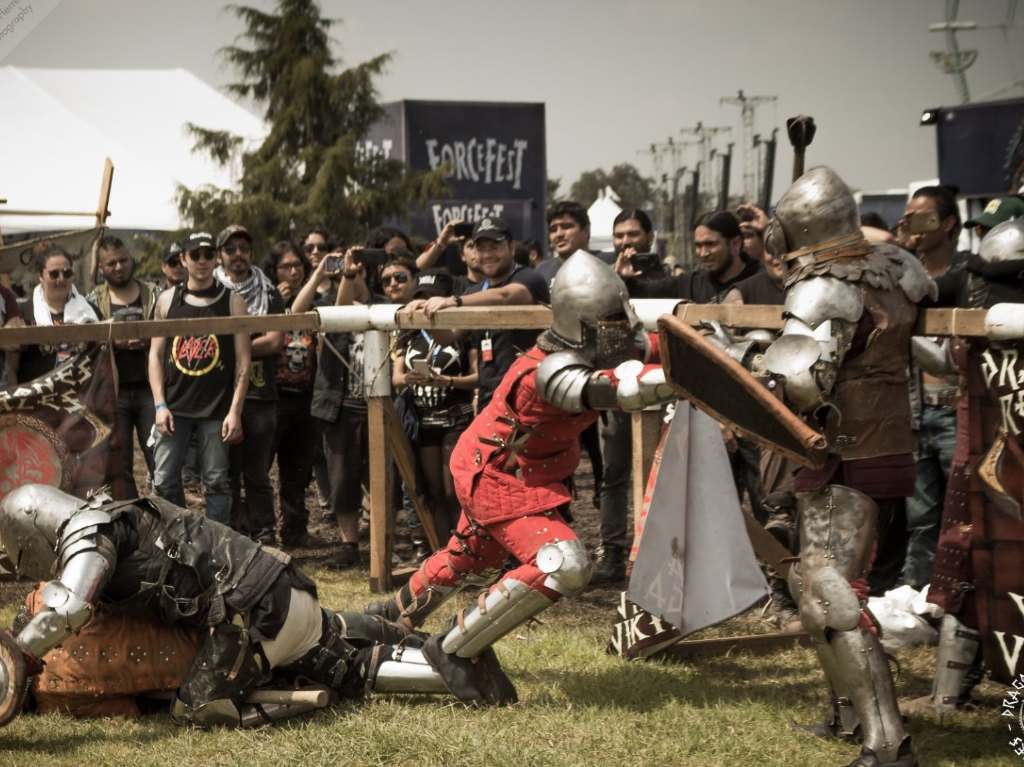 Festival Medieval del Asado con dragones en el Ajusco