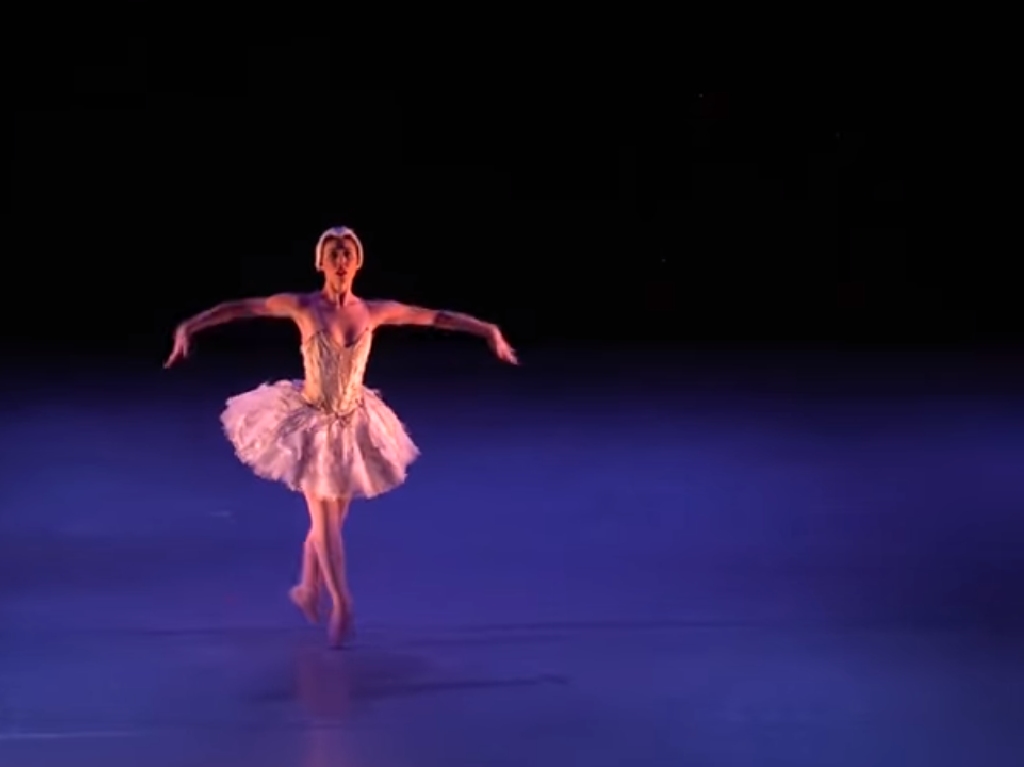 Gala de ballet en el Cenart bailarina