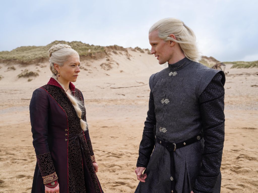 House of the Dragon: Rhaenyra Targaryen y Daemon Targaryen