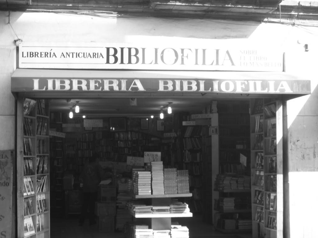 Librerías de viejo más famosas de Donceles Librería Bibliofilia
