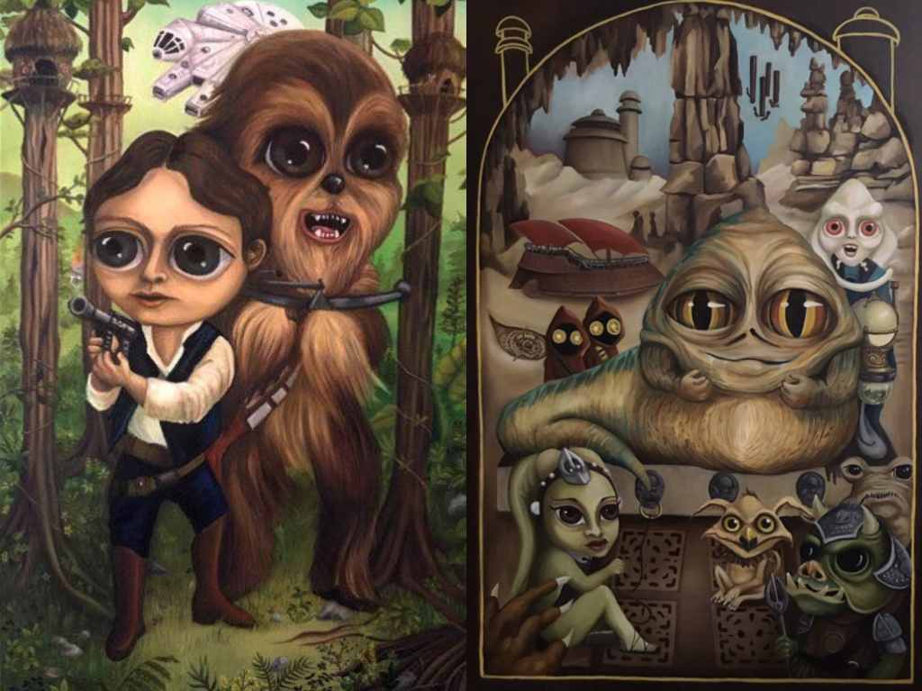 Llega la exposición de Star Wars al Metro de la CDMX Obras Erik Rivera