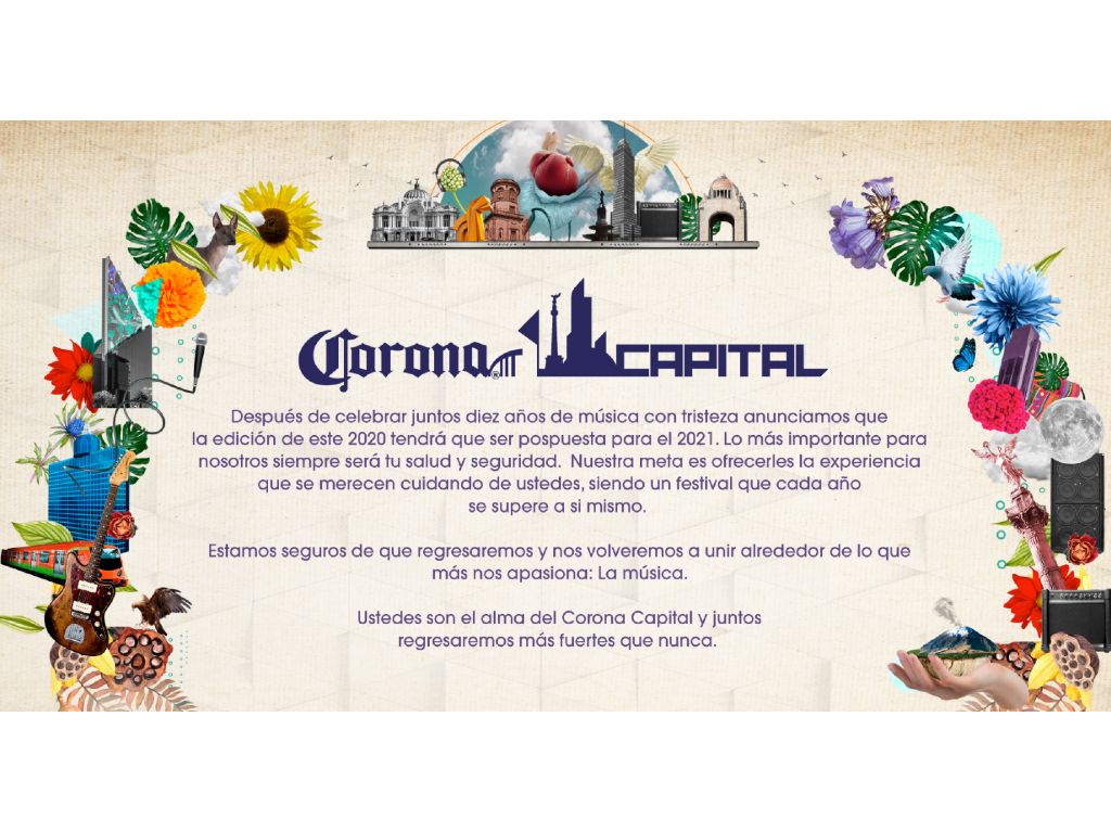Podría haber Corona Capital 2021 en CDMX