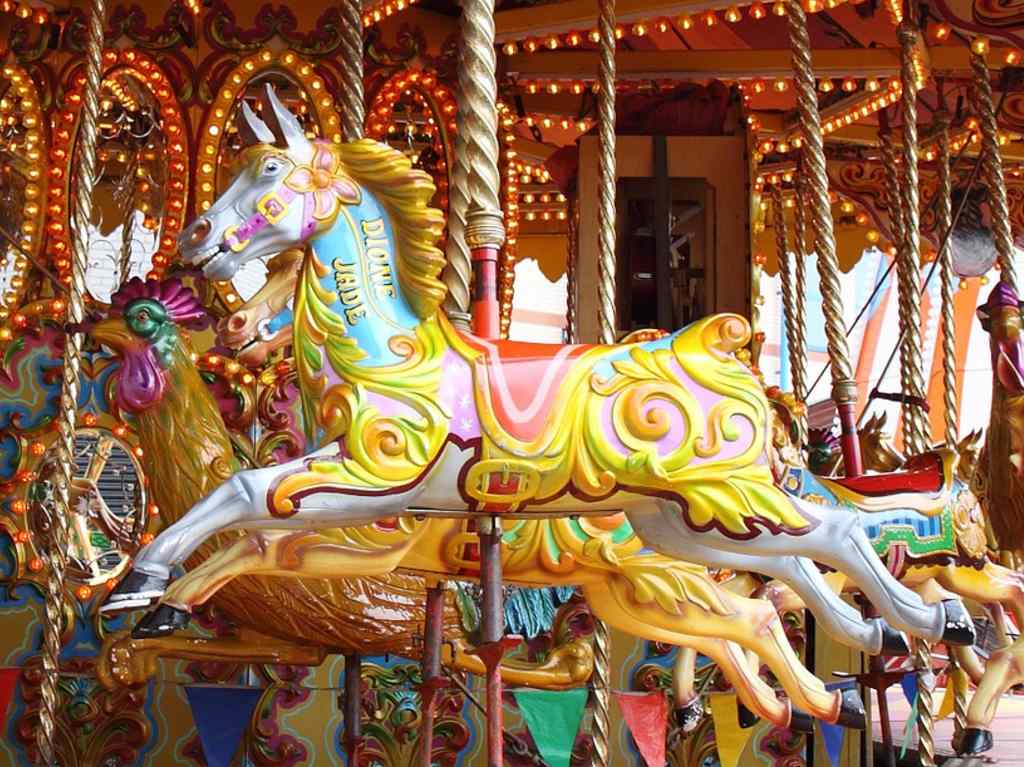 Feria en el Bicentenario carrusel