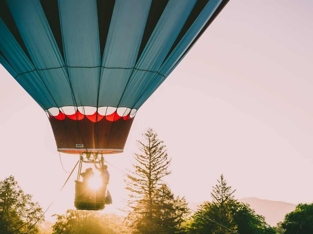 Globo aerostático 30 cosas que hacer antes de los 30