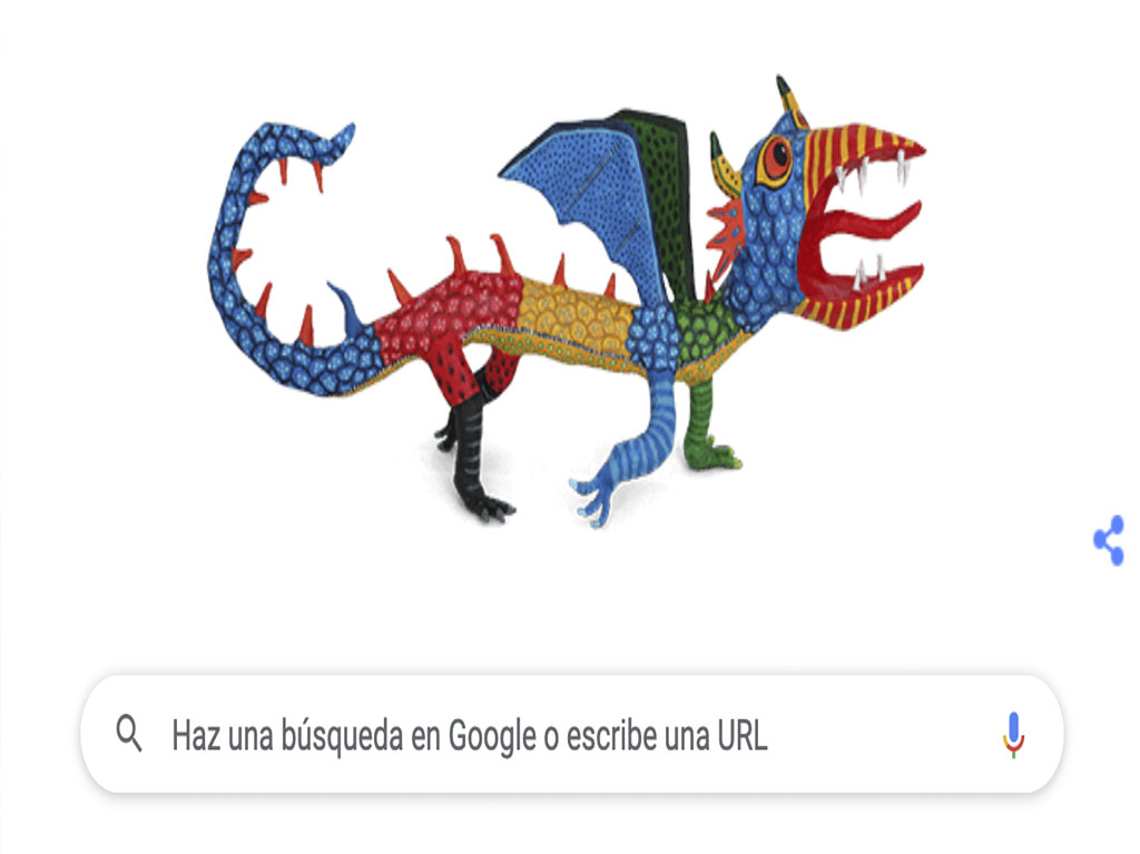 google doodle pedro linares alebrijes